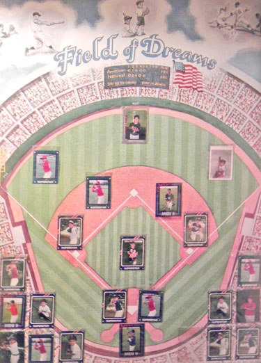 Field of Dreams Baseball Card Poster Holder